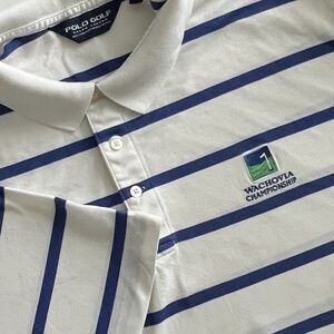 POLO GOLF Ralph Lauren Mens Size XXL 2XL Wachovia Championship Polo Shirt